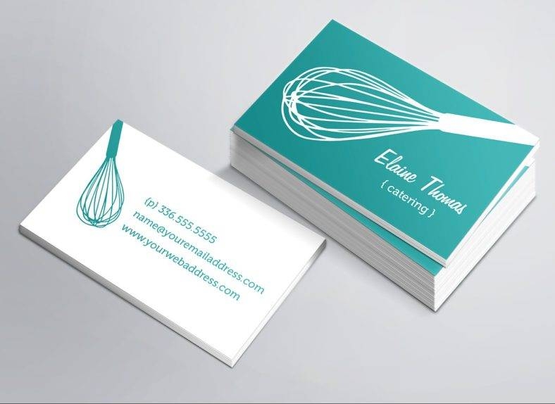 Catering Business Cards Templates Free Download